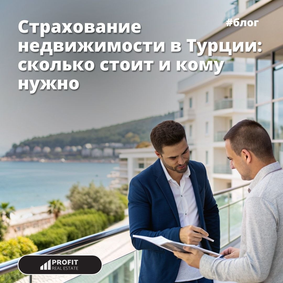 Страхование недвижимости в Турции