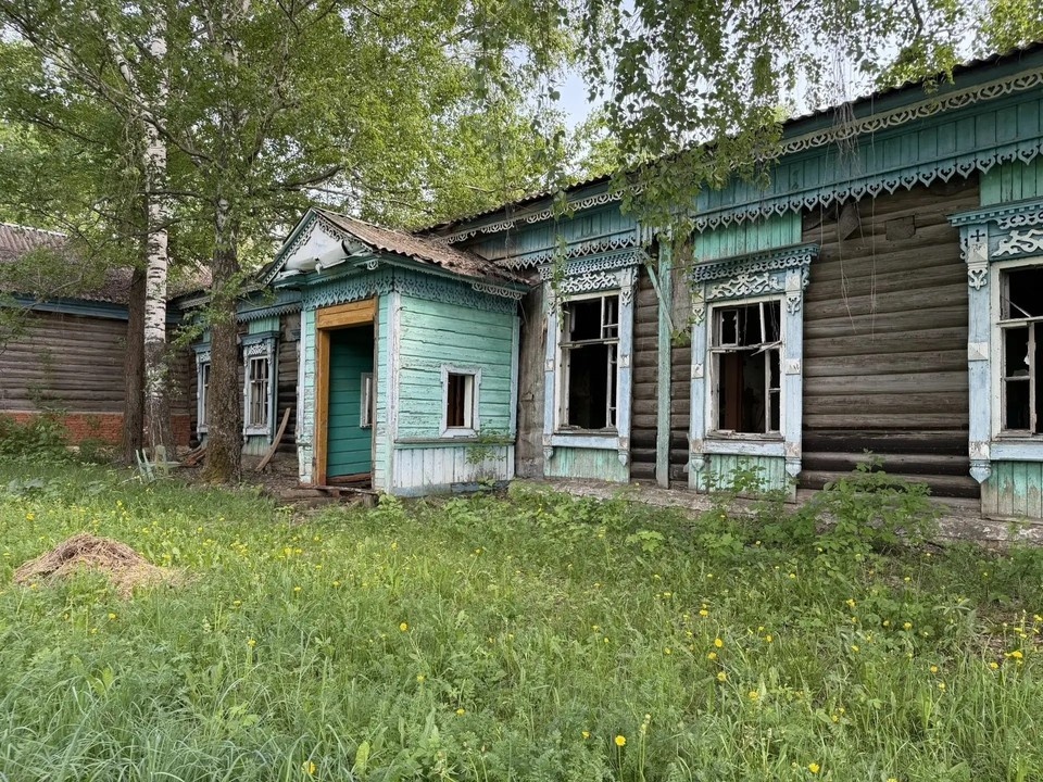    Здание бывшей земской школы находится в селе Кабы-Копры. Фото: пресс-служба комитета по охране объектов культурного наследия Татарстана