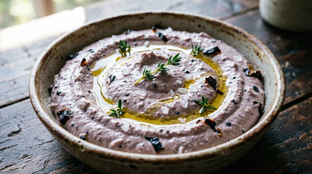 Соус из печеных баклажанов и йогурта