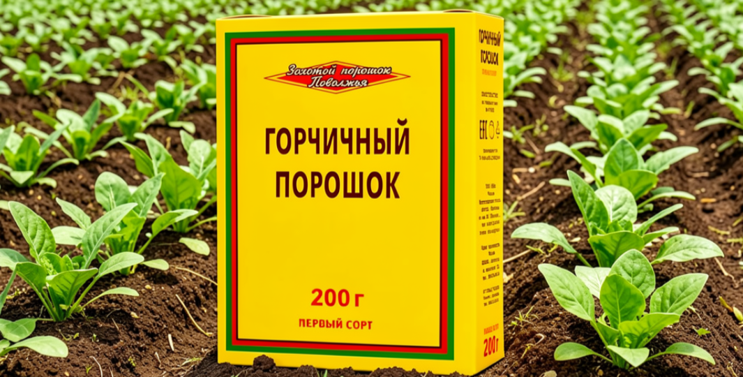 Горчичный порошок: Настоящее сокровище для садоводов