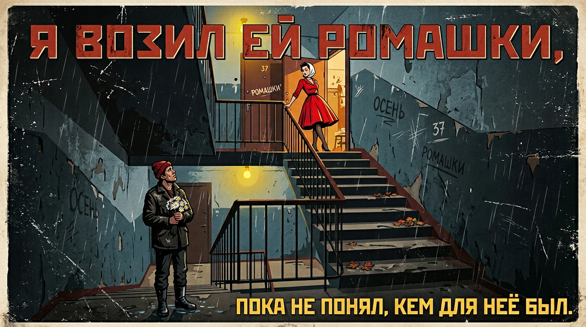 Я возил ей ромашки