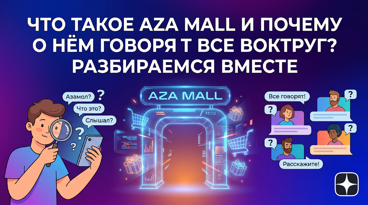 ЧТО ТАКОЕ AZA MALL И ПОЧЕМУ О НЁМ ГОВОРЯТ ВСЕ ВОКРУГ? РАЗБИРАЕМСЯ ВМЕСТЕ