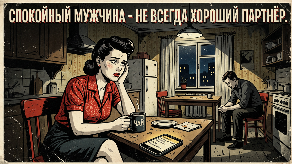 Спокойный мужчина
