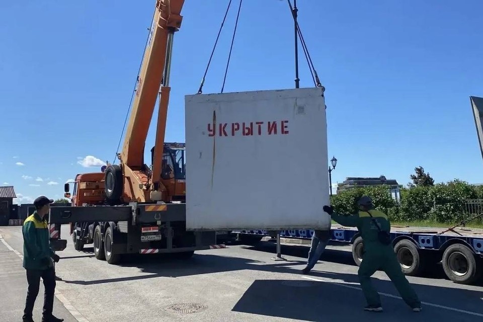    Укрытия оснащены видеонаблюдением. Фото: пресс-служба администрации Кронштадского района.