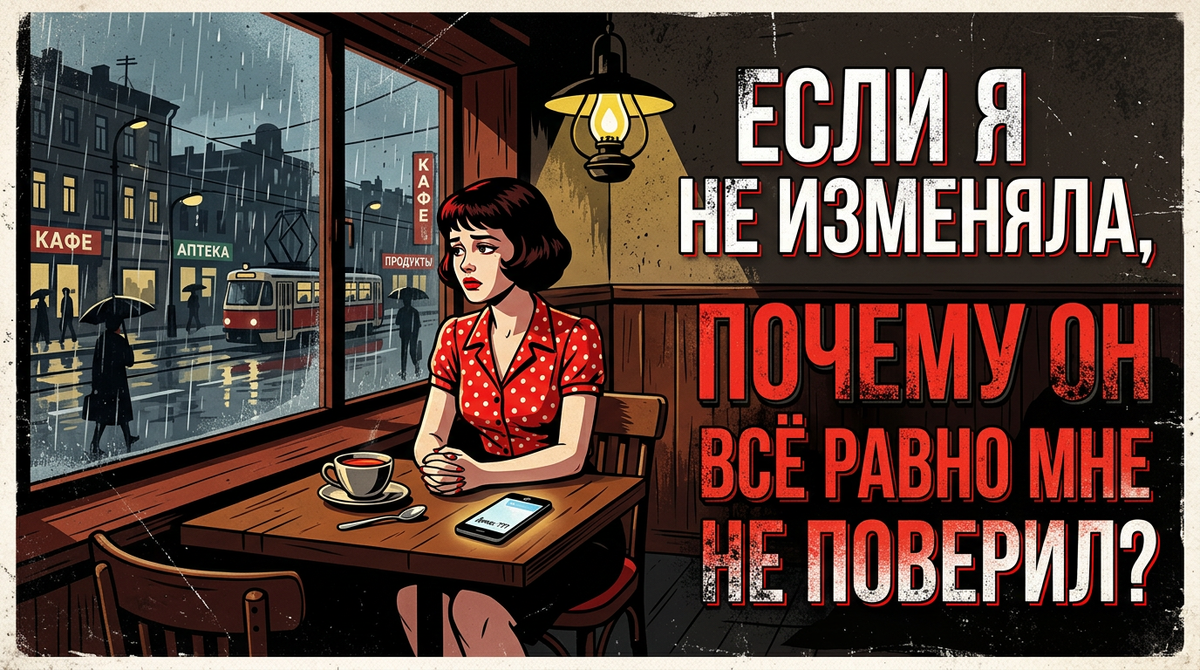 Если я не изменяла, почему он всё равно