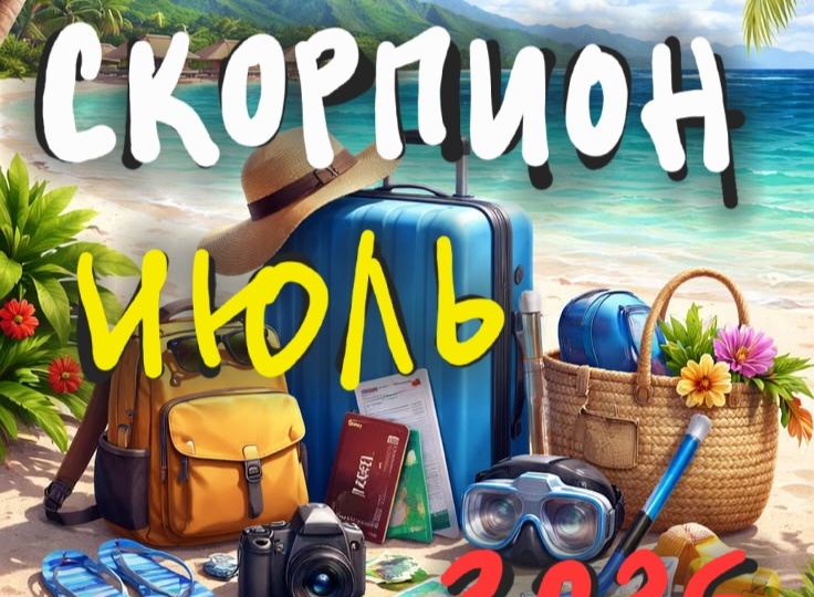 Скорпион ♏️ Июль 2026. Крутой поворот к дому и деньгам.