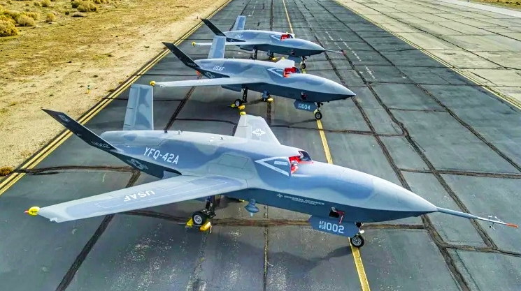 Испытательные образцы дронов FQ-42. Фото General Atomics