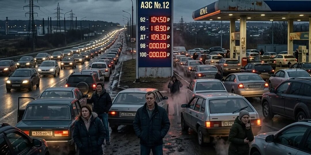 Топливный кризис в России 2026: дефицит бензина охватил 53 региона, цены бьют рекорды
