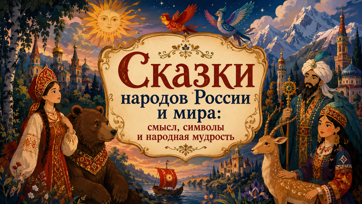 Сказки народов России и мира: смысл, символы и народная мудрость