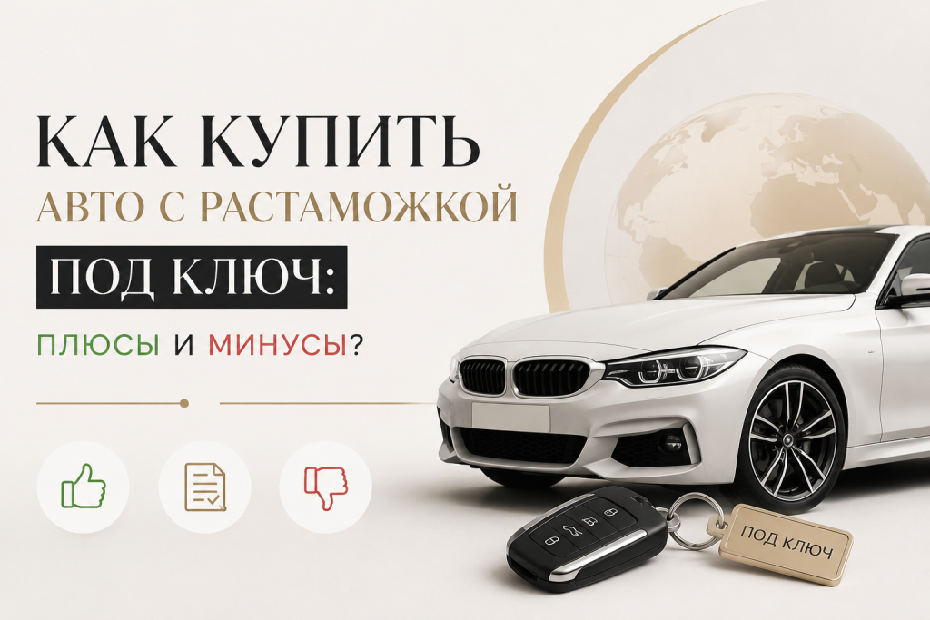    Как купить авто с растаможкой под ключ: плюсы и минусы?