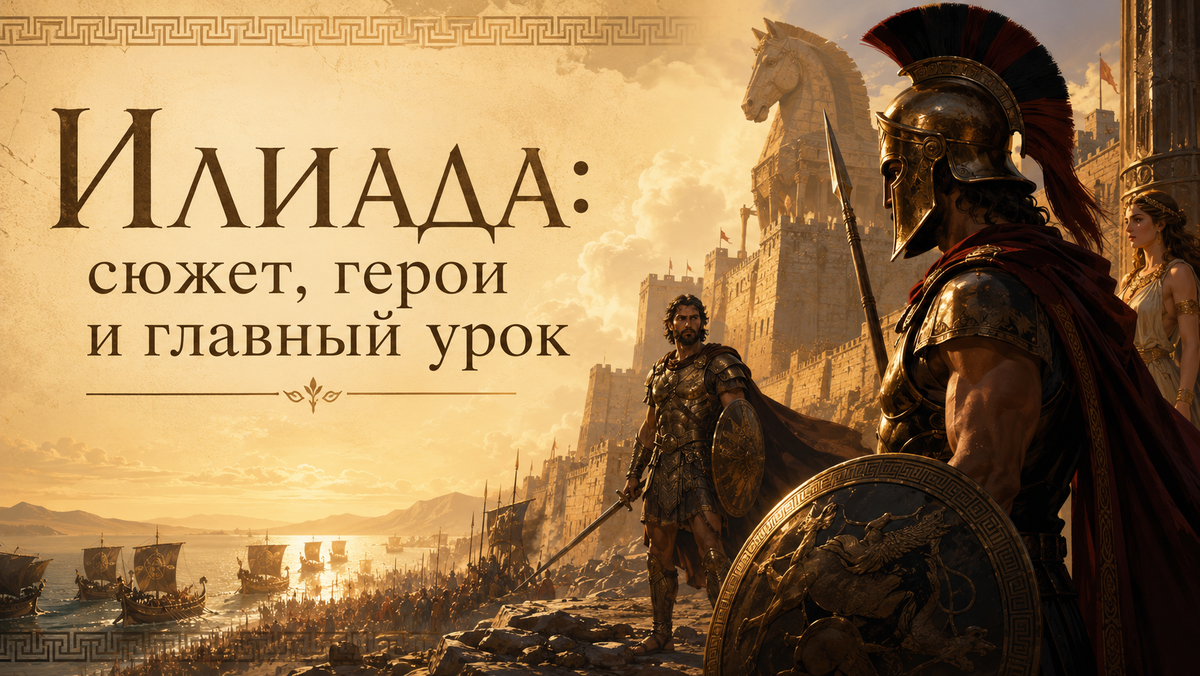 Илиада: сюжет, герои и главный урок