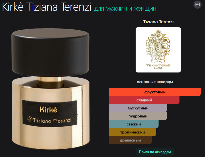 Скриншот: fragrantica ru