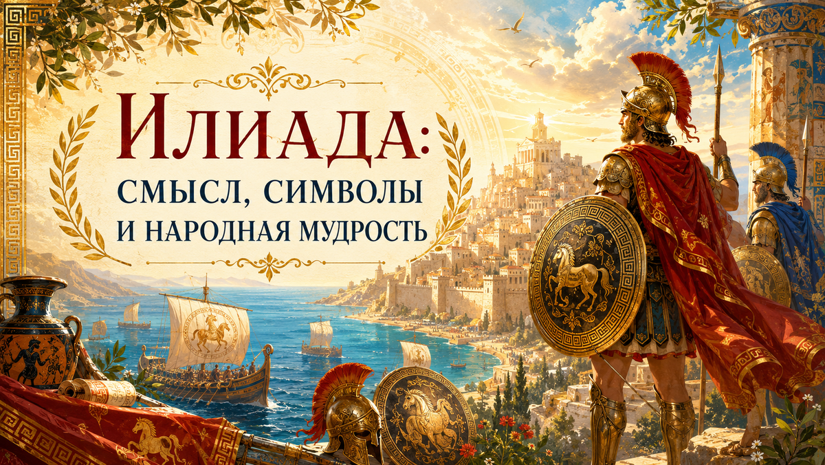 Илиада: смысл, символы и народная мудрость