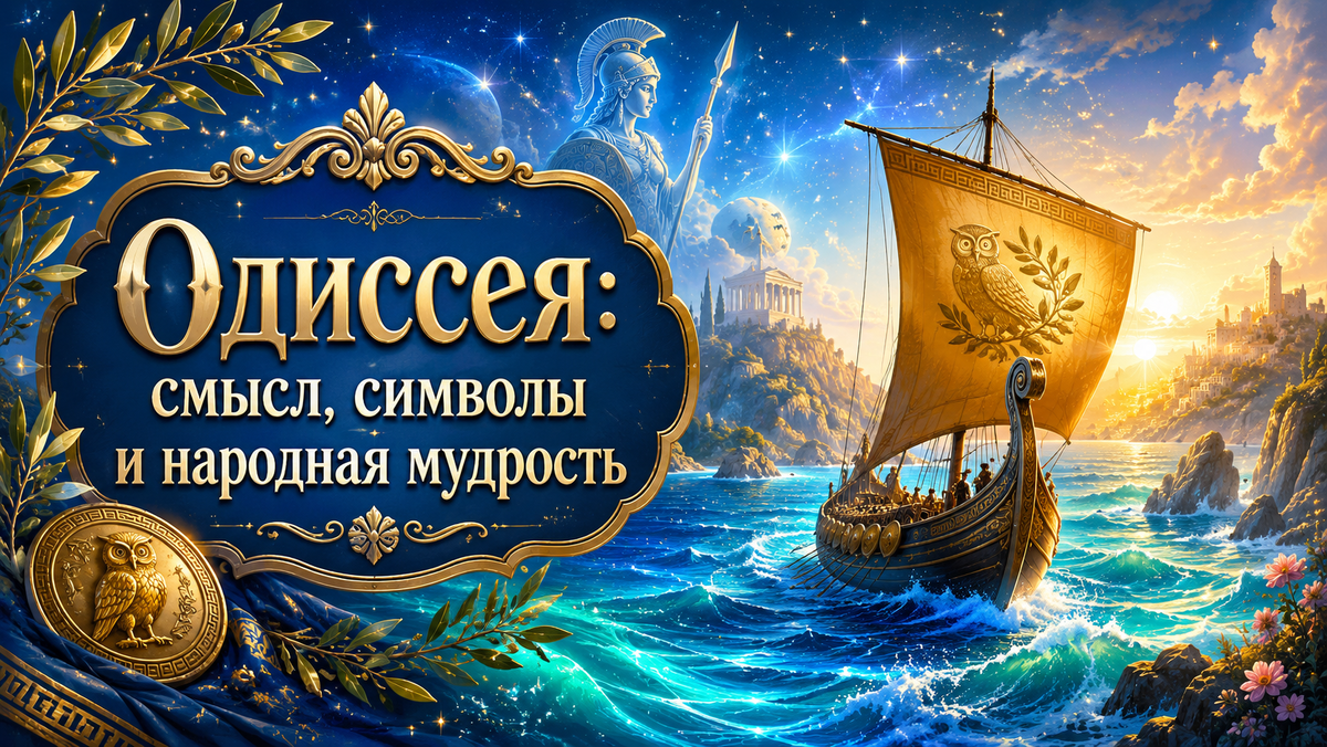 Одиссея: смысл, символы и народная мудрость