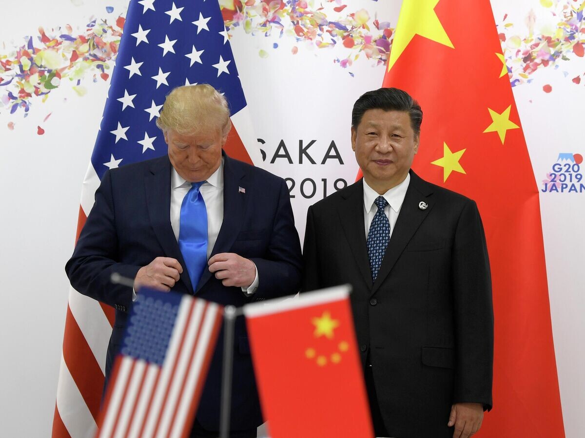    Президент США Дональд Трамп и председатель КНР Си Цзиньпин | © AP Photo / Susan Walsh