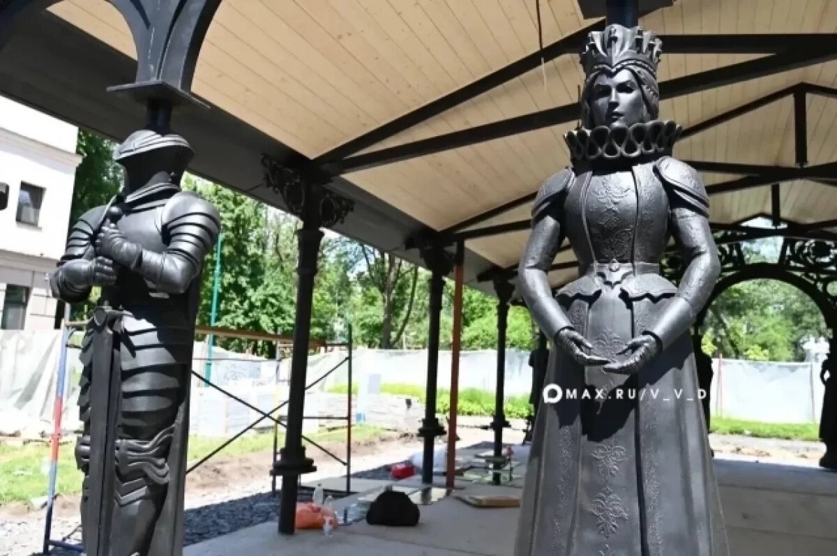    Шахматную беседку в парке им. Ленина в Белгороде откроют к 5 августа