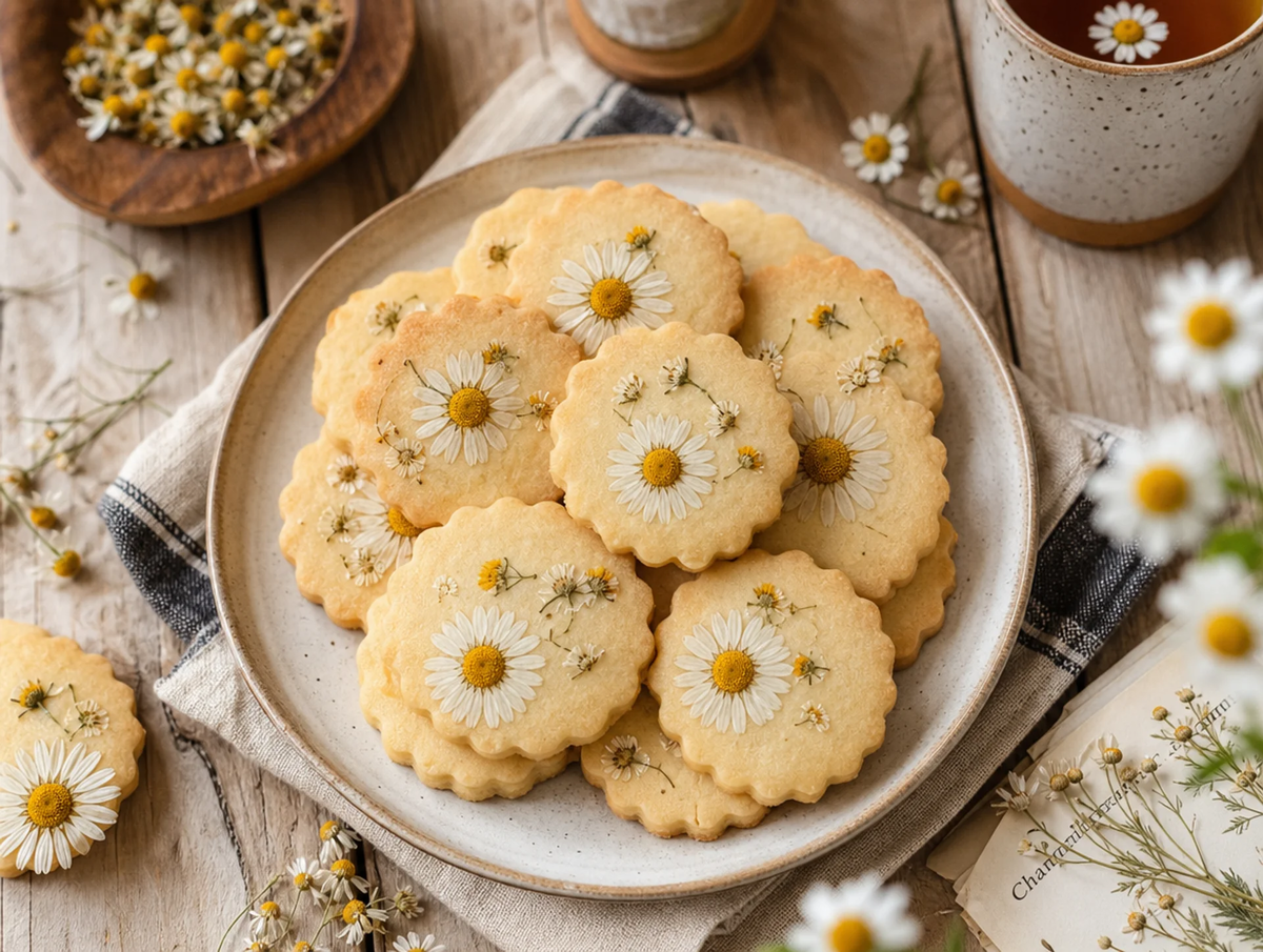 Ромашковое печенье