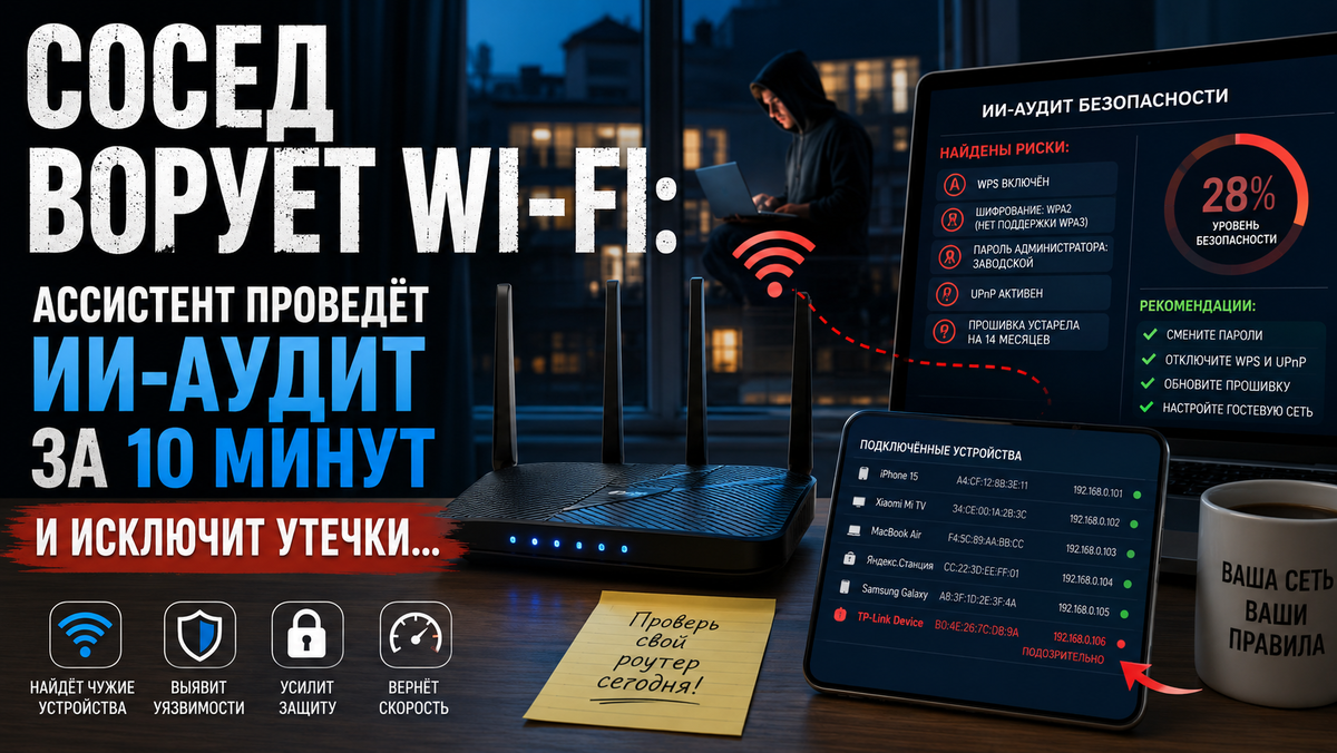 проверь свой роутер