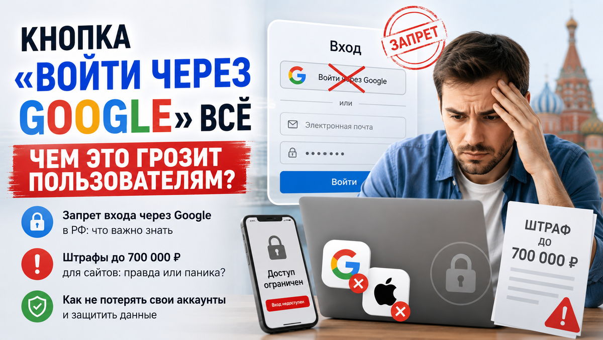 Войти через Google