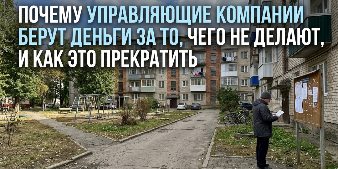Почему управляющие компании берут деньги за то, чего не делают — и как это остановить