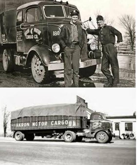 Рис. 1 . 1939-40 Hevy-duty GMC AF-series в ливрее Motor Cargo 