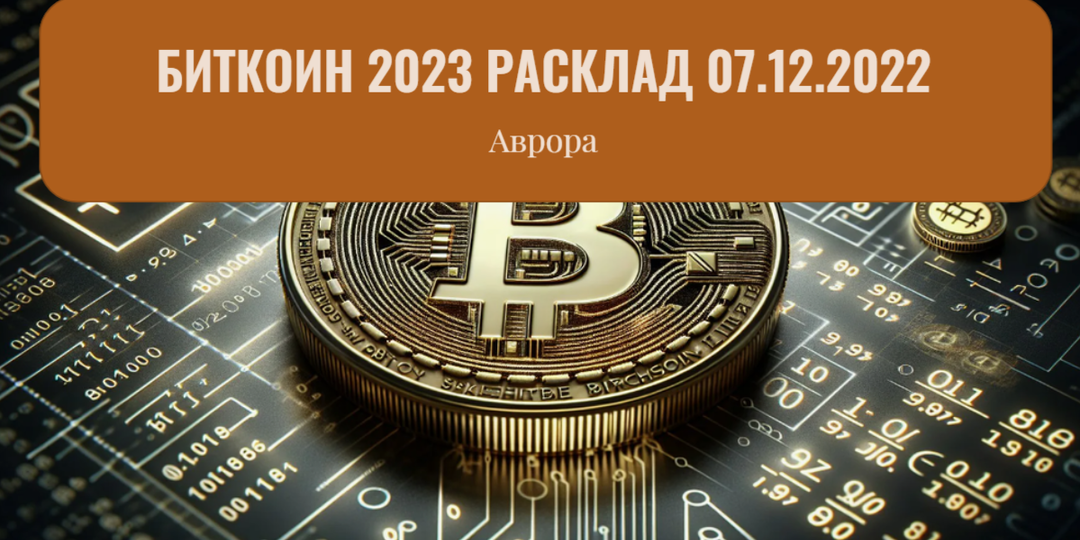Биткоин 2023 Расклад 07.12.2022