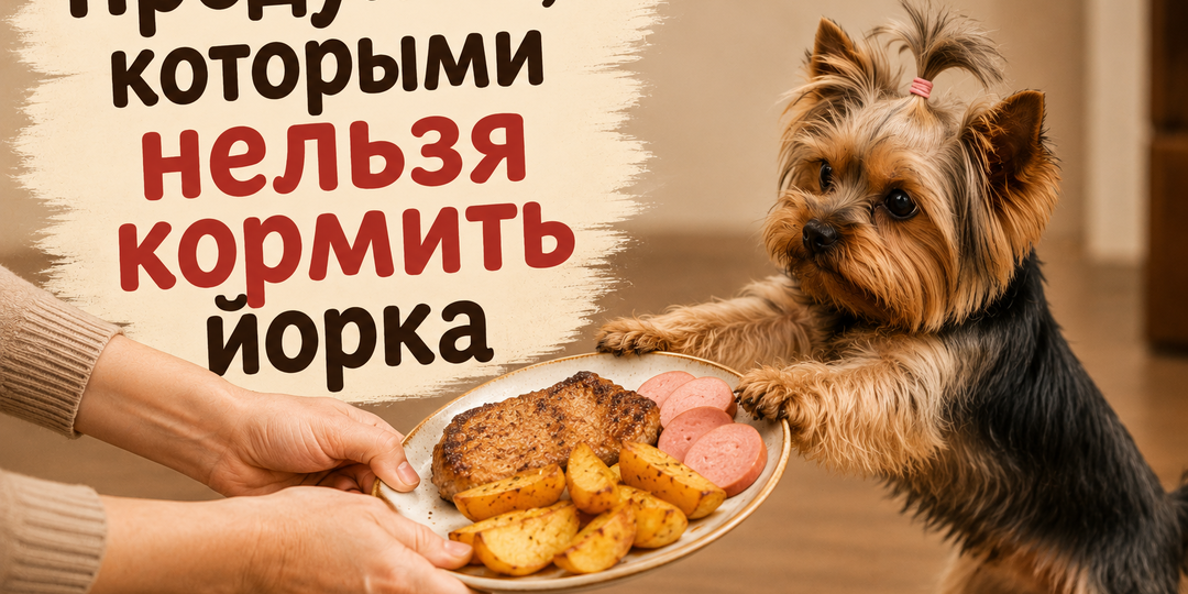 Какие продукты я не даю своим йоркам, даже если они очень просят