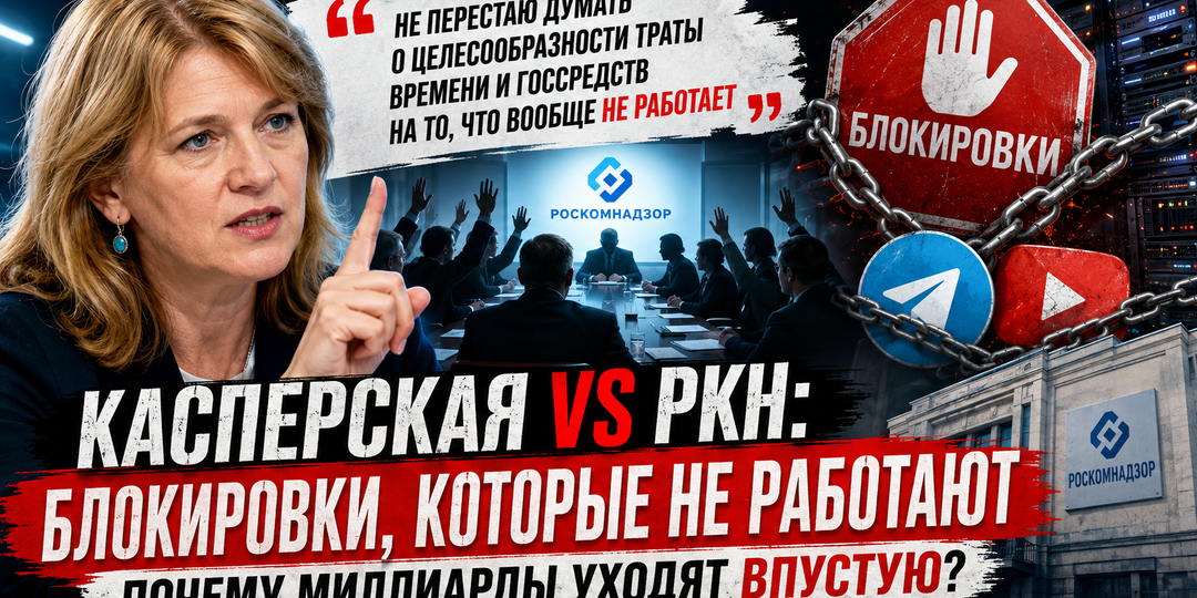 Неэффективность блокировок интернета в России: Об этом говорят многие эксперты