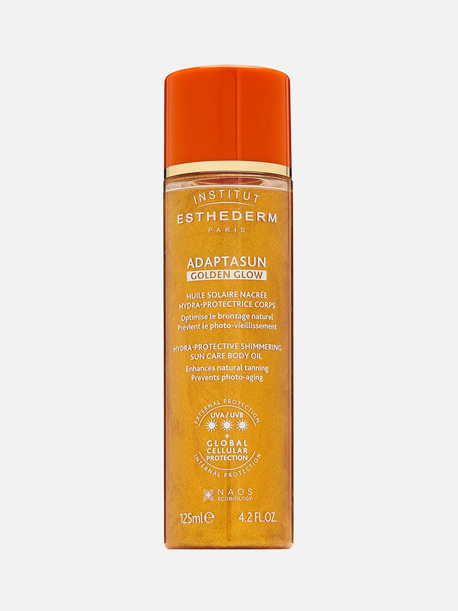    Адаптасан солнцезащитное масло с шиммером Golden Glow 3*, Institut Esthederm, цена: 9 352 ₽