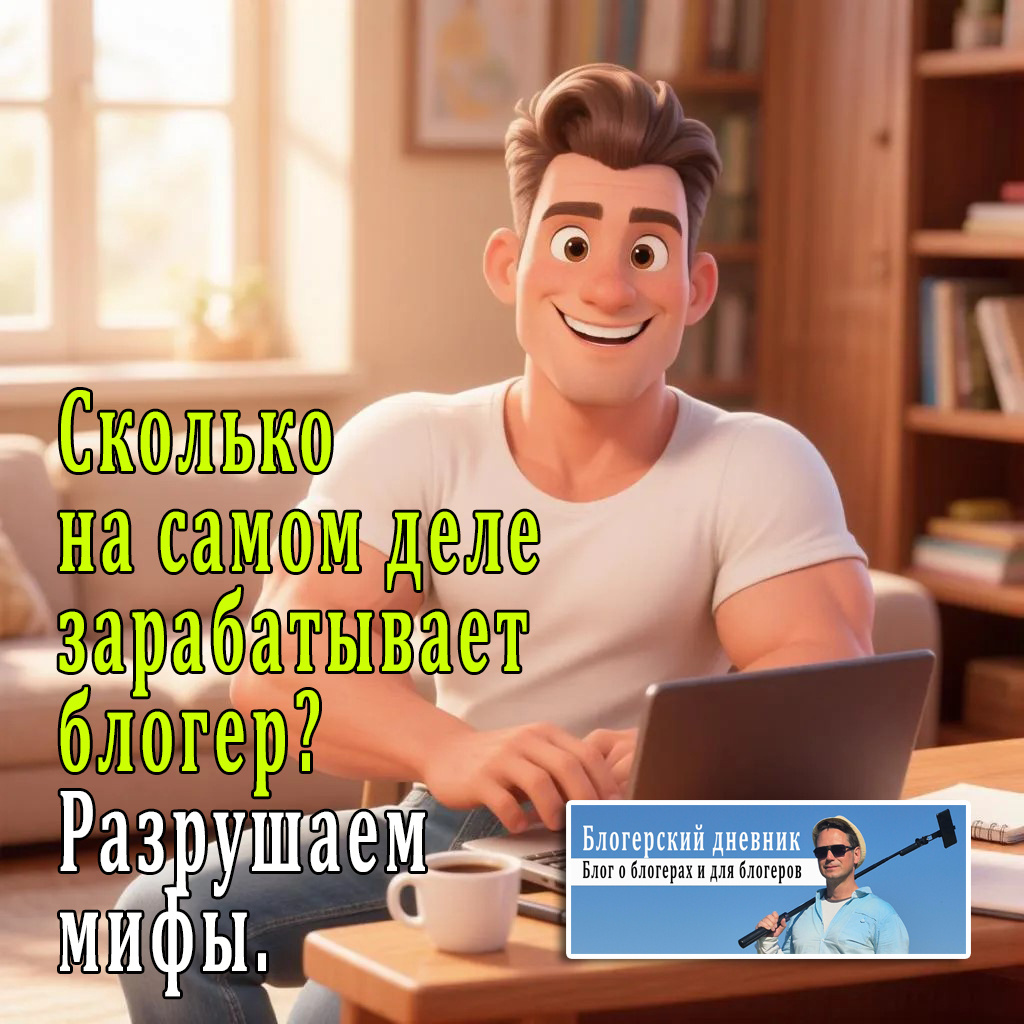Сколько на самом деле зарабатывает блогер? Разрушаем мифы.