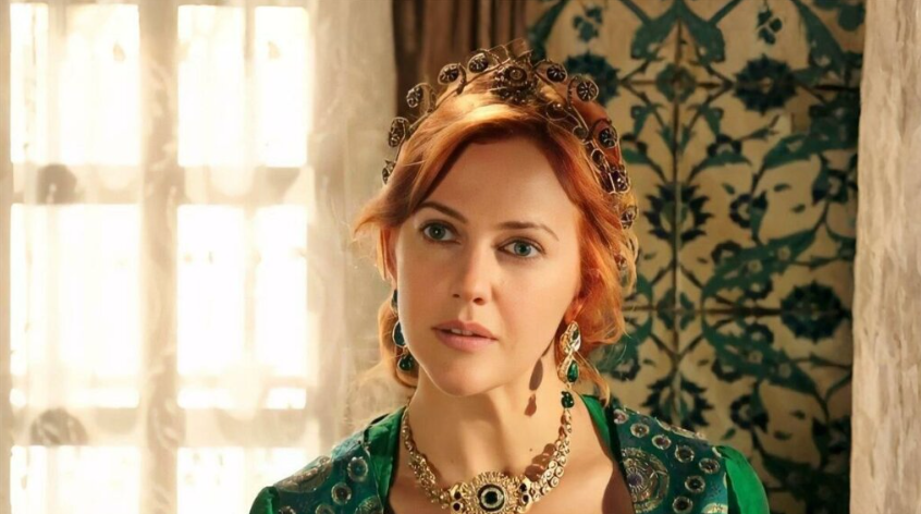 скрин из сериала Великолепный век. Хюррем-султан