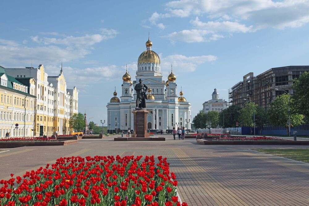Центр города в нашей памяти.