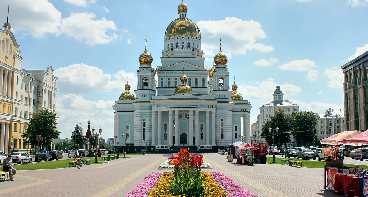 Центр города в нашей памяти.