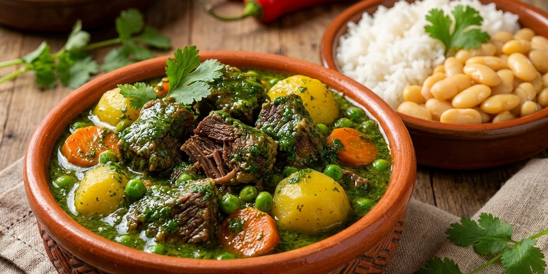 Секо-де-карне из Перу: зелёное мясное рагу, которое любит терпение