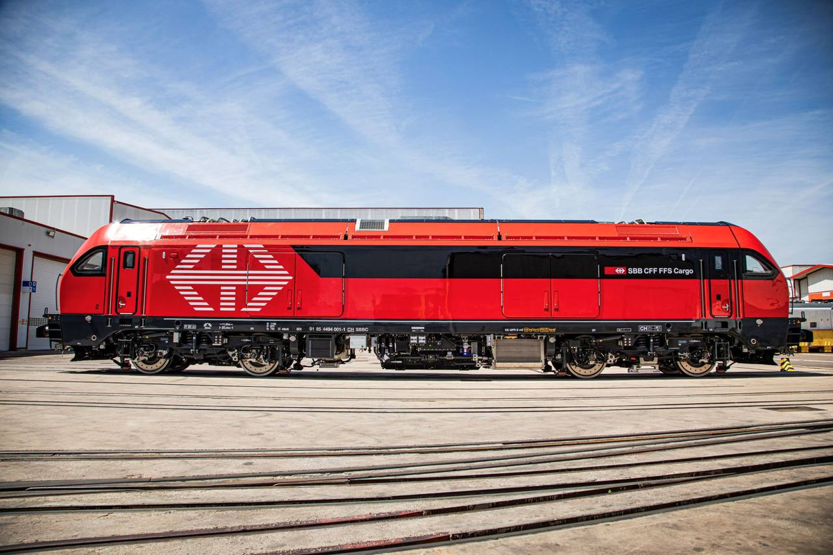 Четырехосный электровоз нового поколения Euro DuFour от Stadler. Источник: Stadler