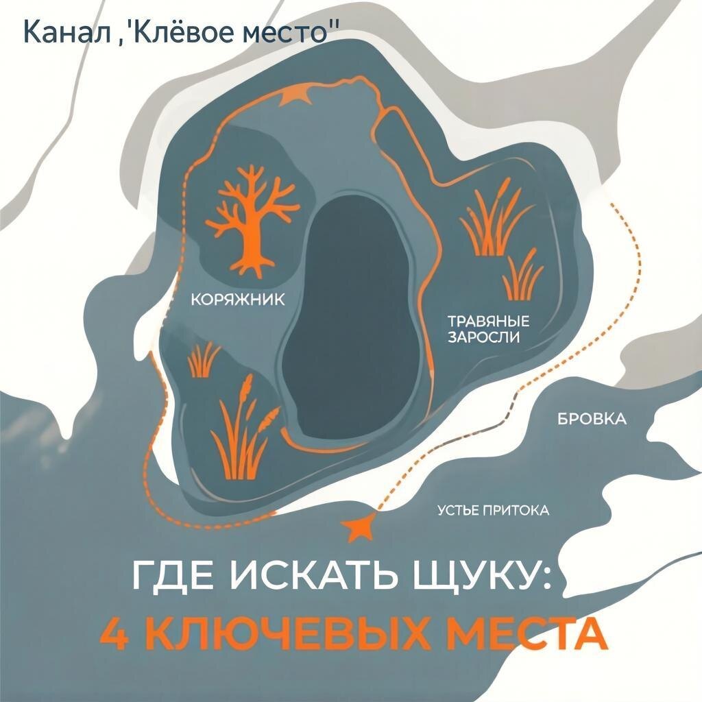 Места обитания щуки
