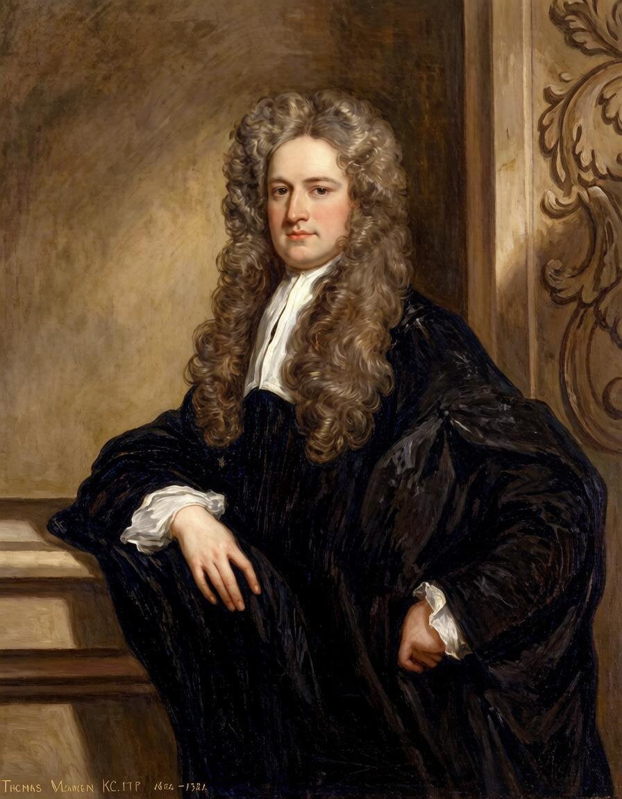 Основатель усадьбы - Томас Вернон (1654–1721), знаменитый лондонский адвокат, который и построил Хенбери Холл в качестве летней резиденции. Фото из открытого источника