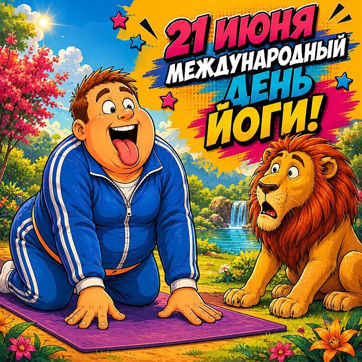 21 июня - Международный день йоги. podarokplus.ru