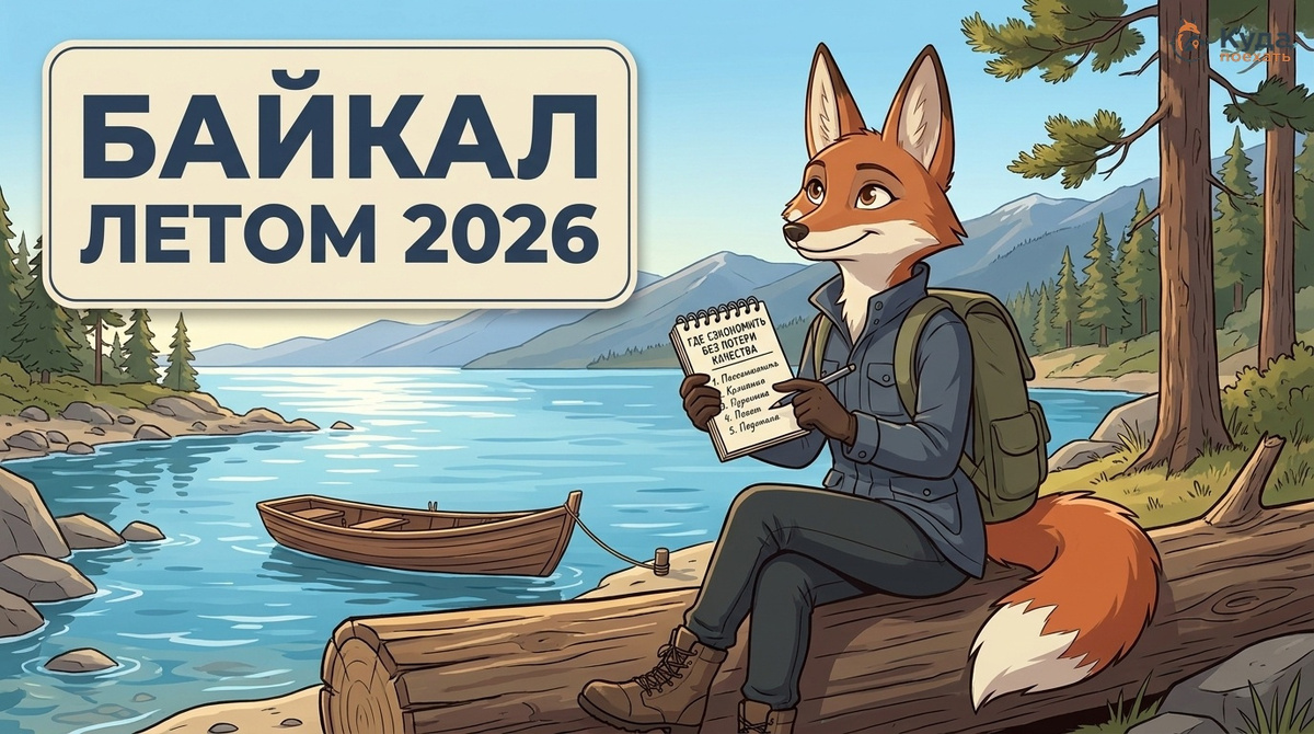 Байкал летом 2026: маршрут, бюджет и советы в 2026 году