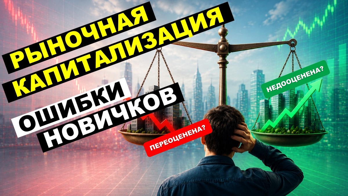 Рыночная капитализация. Разбор ошибок инвесторов.