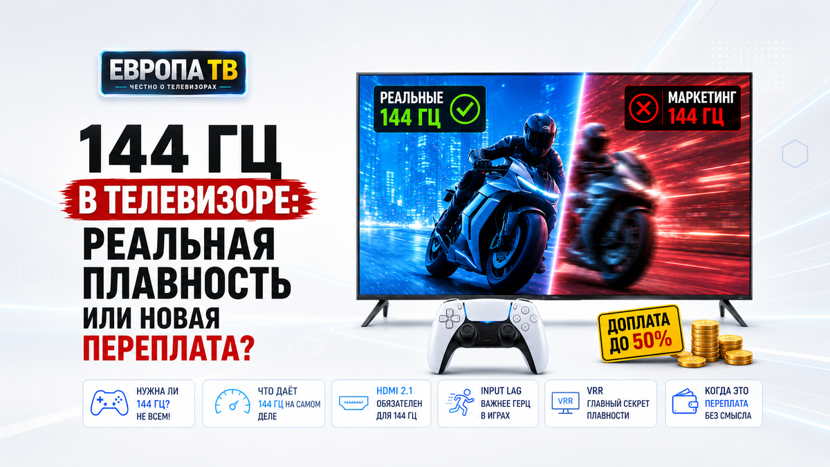 144 Гц: реальность или переплата?