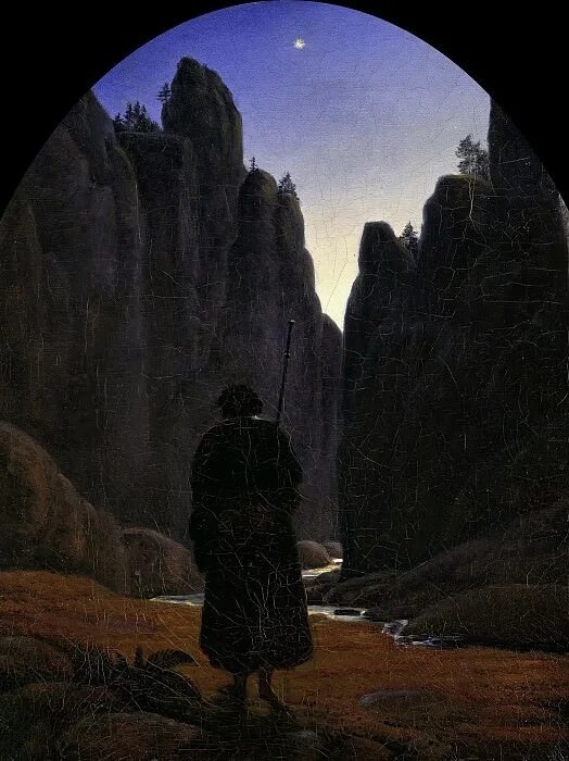 «Пилигрим в горном ущелье» (Pilgrim in a Rocky Valley) — картина немецкого художника и врача Карла Густава Каруса (Carl Gustav Carus, 1789–1869), написанная около 1820 года.
