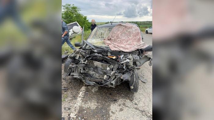 В ДТП на Ставрополье погибли три человека, включая ребёнка, ещё один пострадал. Фото © Telegram / Госавтоинспекция Ставрополья