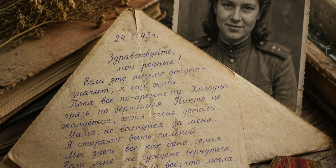 Последнее письмо фронтовички нашли спустя десятилетия