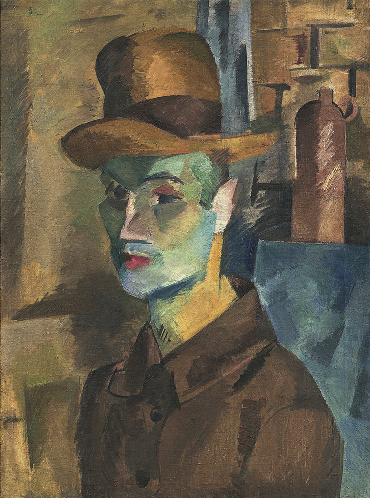 Роберт Фальк. Автопортрет. 1917