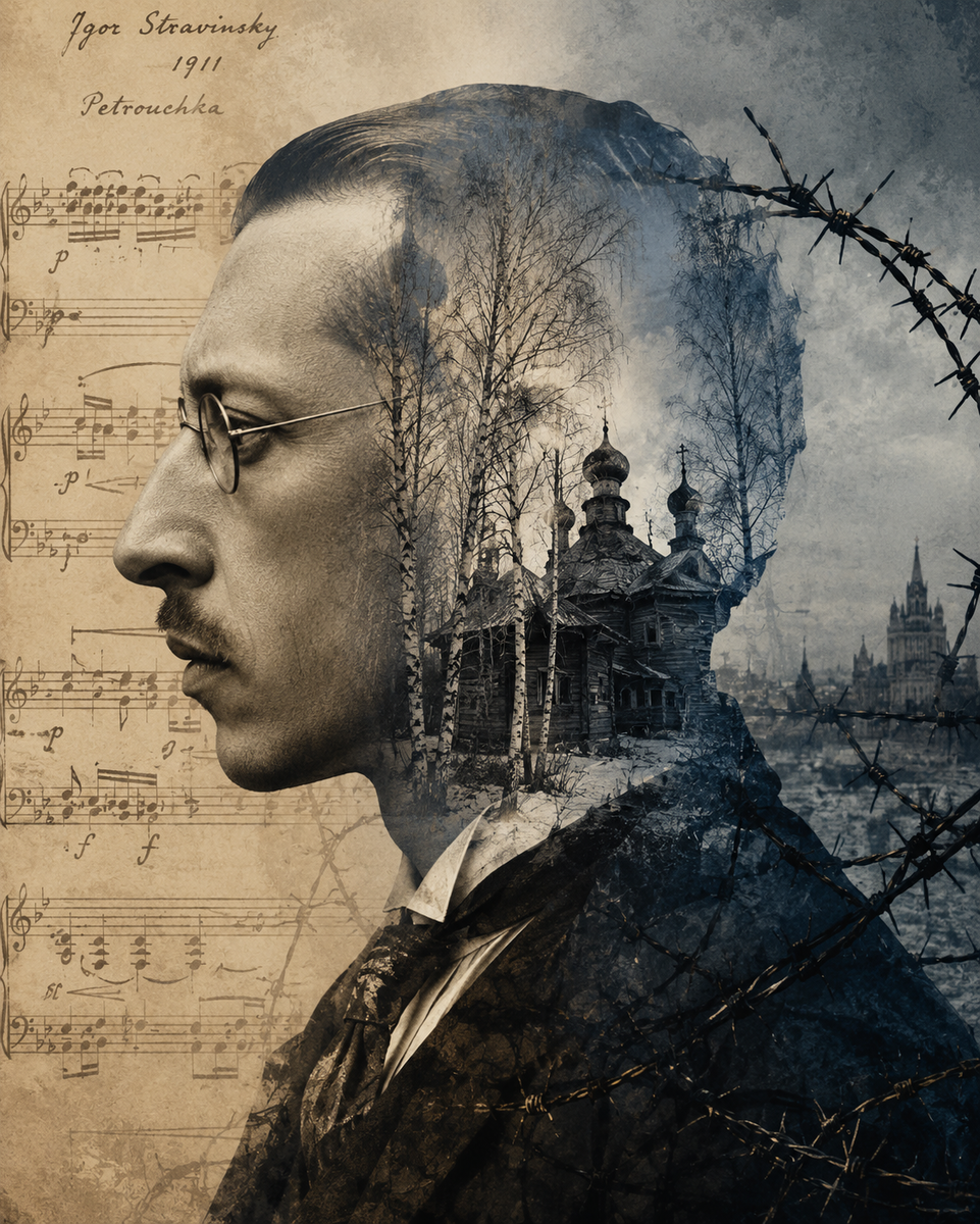 И. Стравинский (стилизация)
