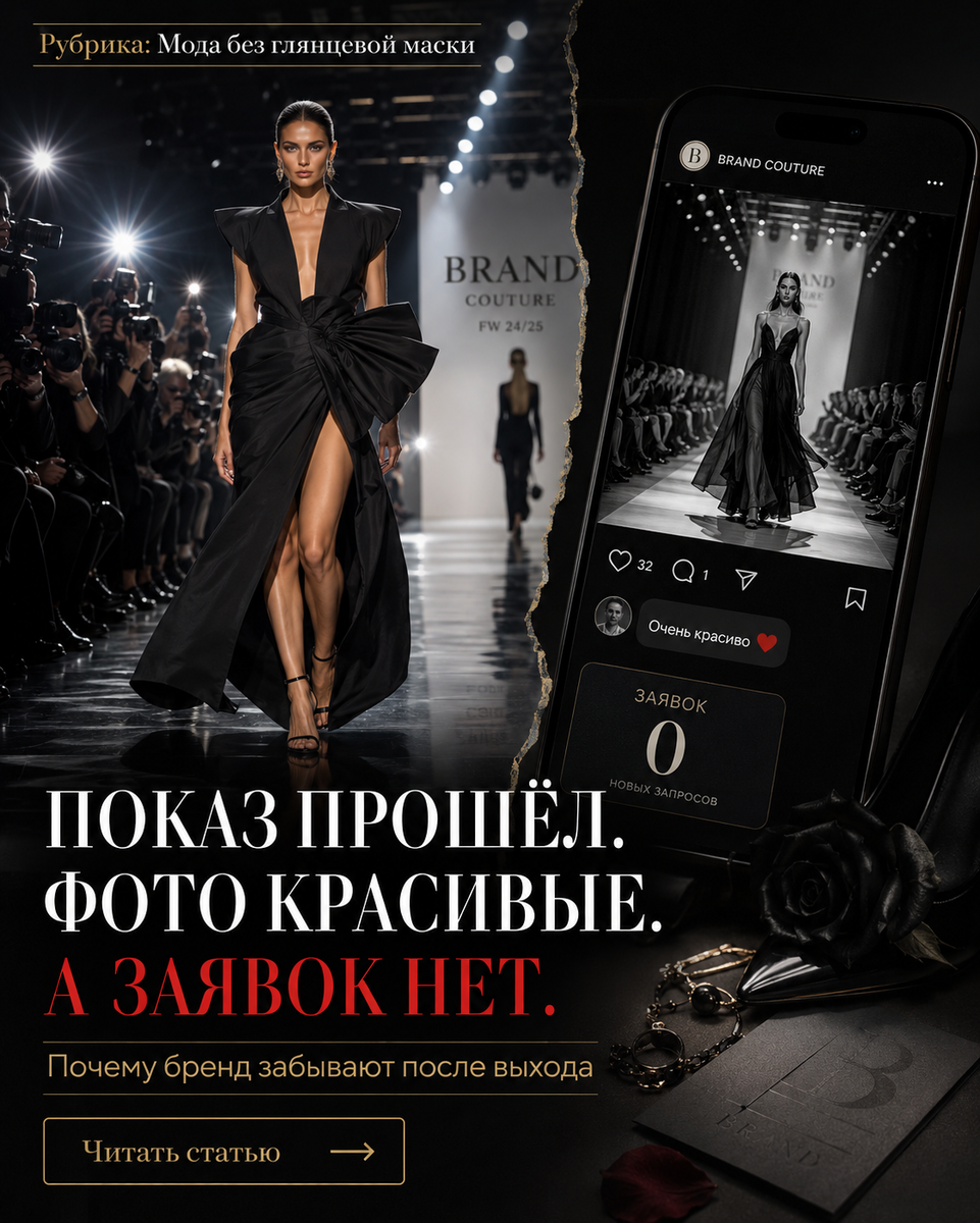 Почему красивую коллекцию могут похвалить — и тут же забыть