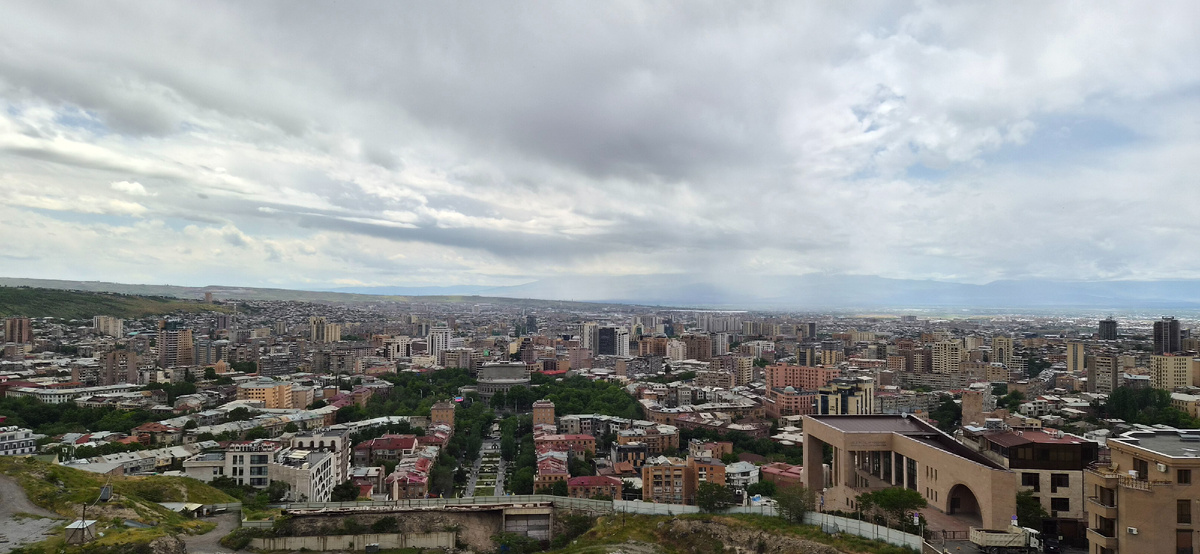 Панорама города