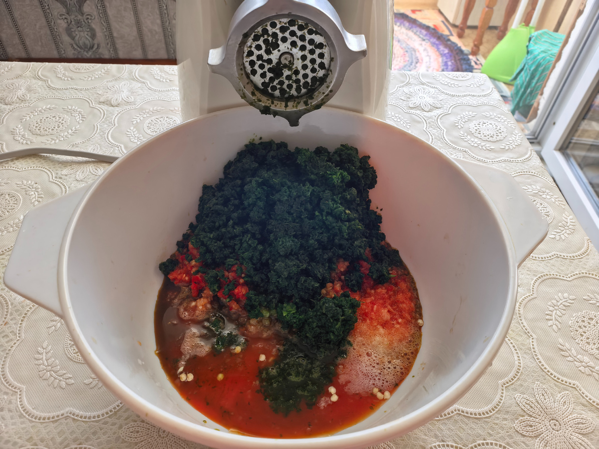 Процесс приготовления.
