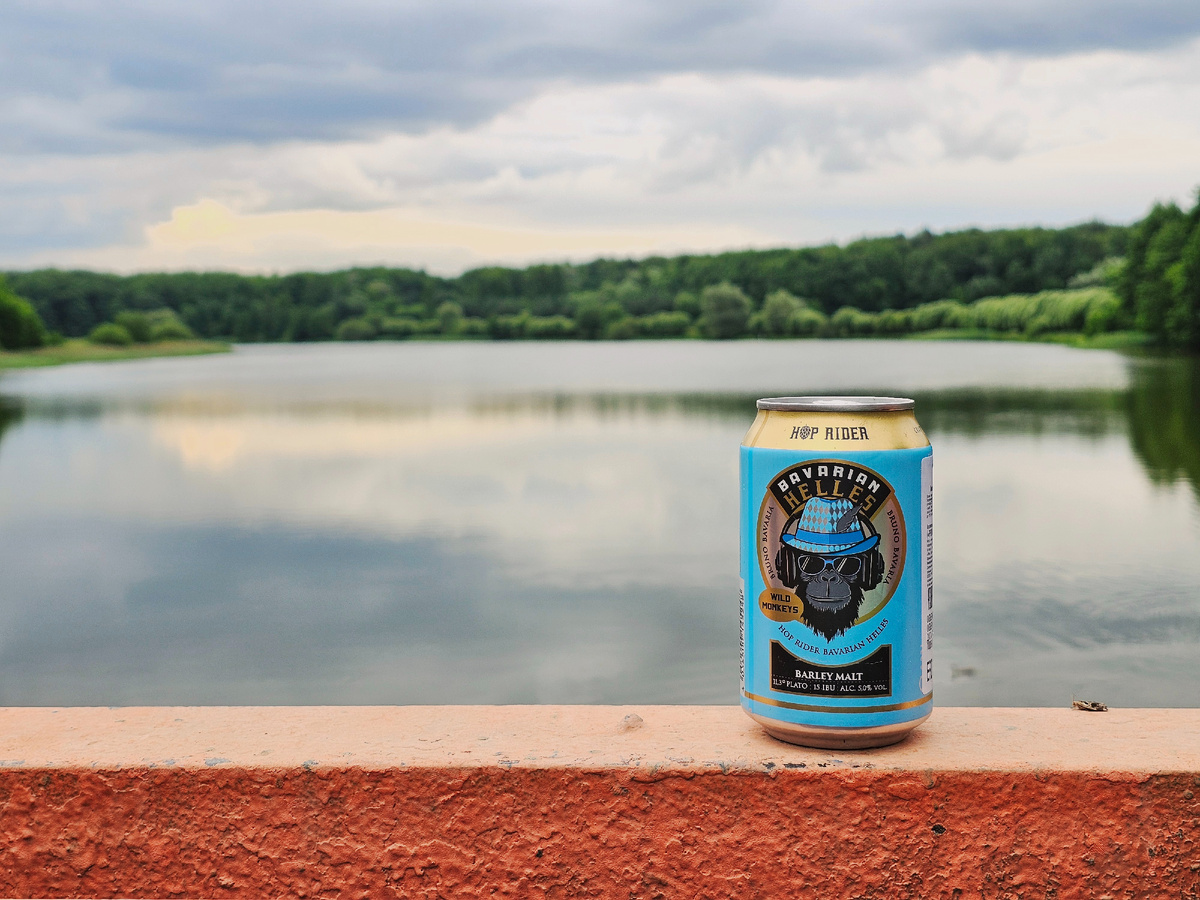 Hop Rider Bavarian Helles, фото автора